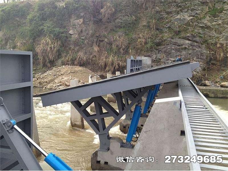 江川县水力液压翻板闸门