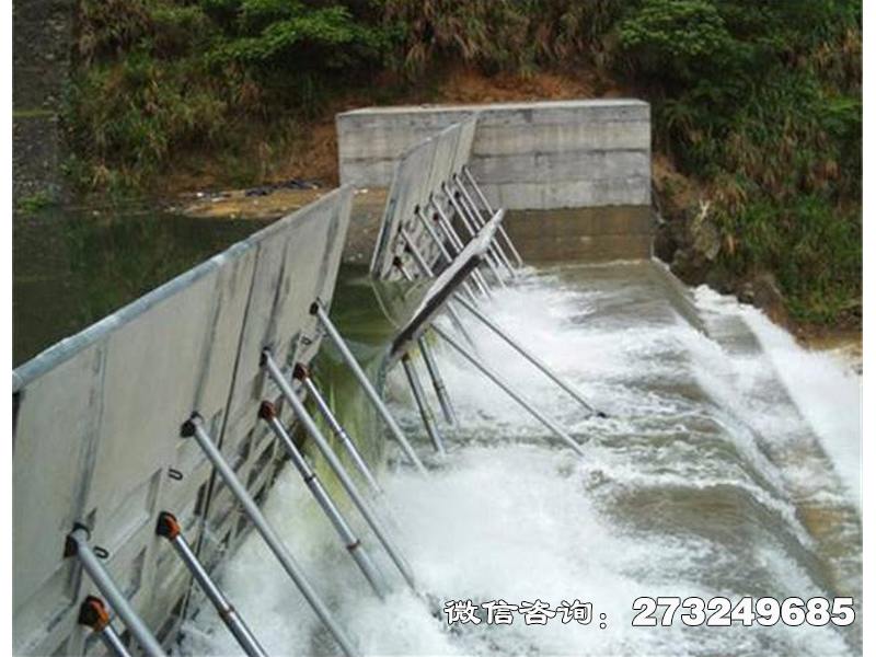 金秀县水利建设液压钢坝